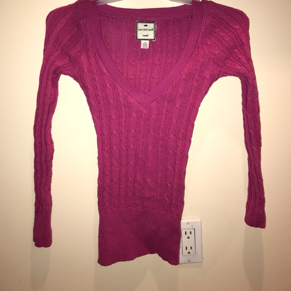 Magenta sweater