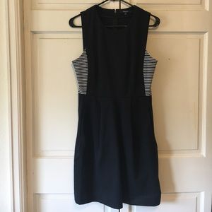 Madewell Black and White Dress