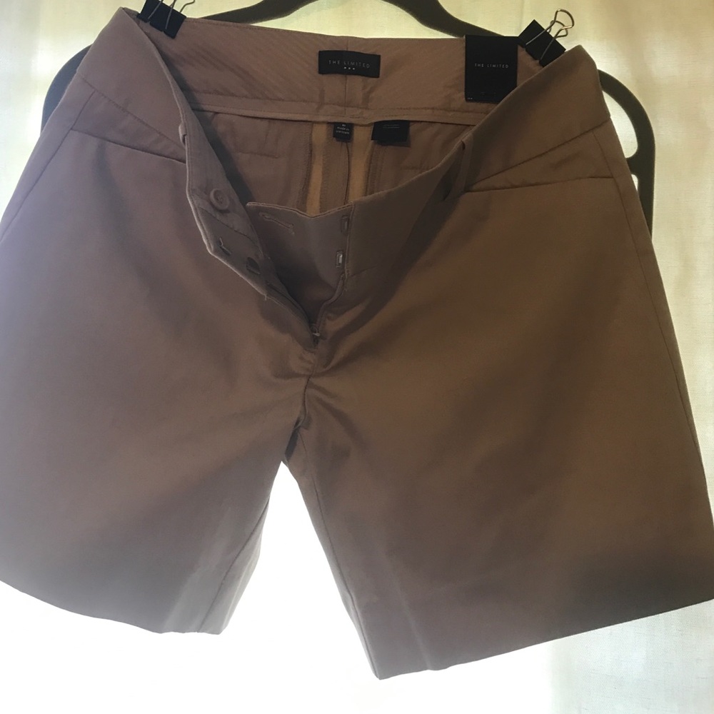 Limited Tailored Tan Shorts 7" inseam