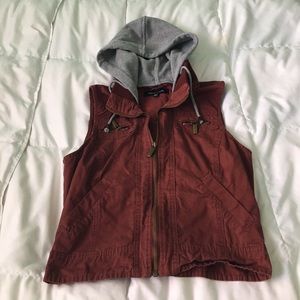 cropped vest