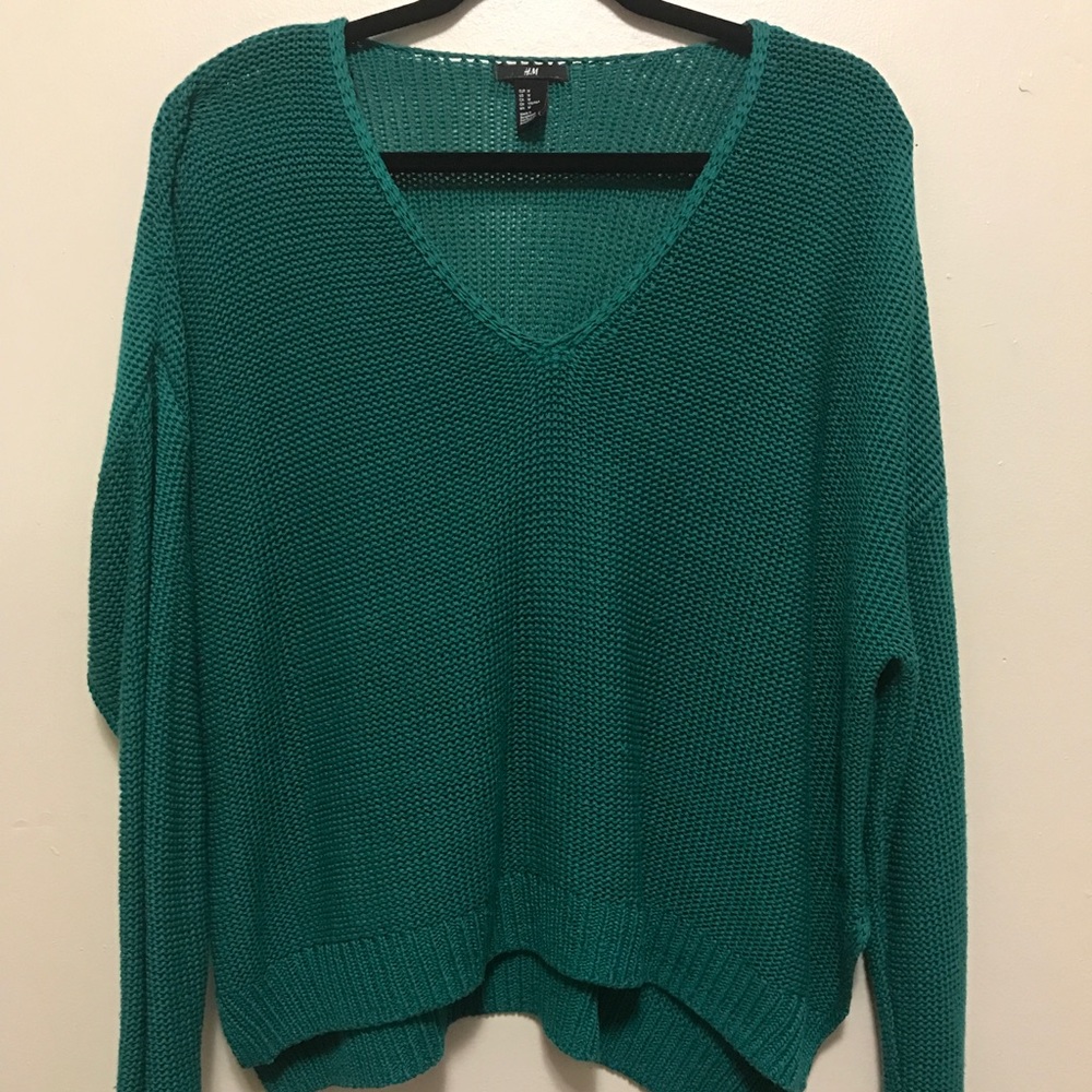 H&M high low sweater