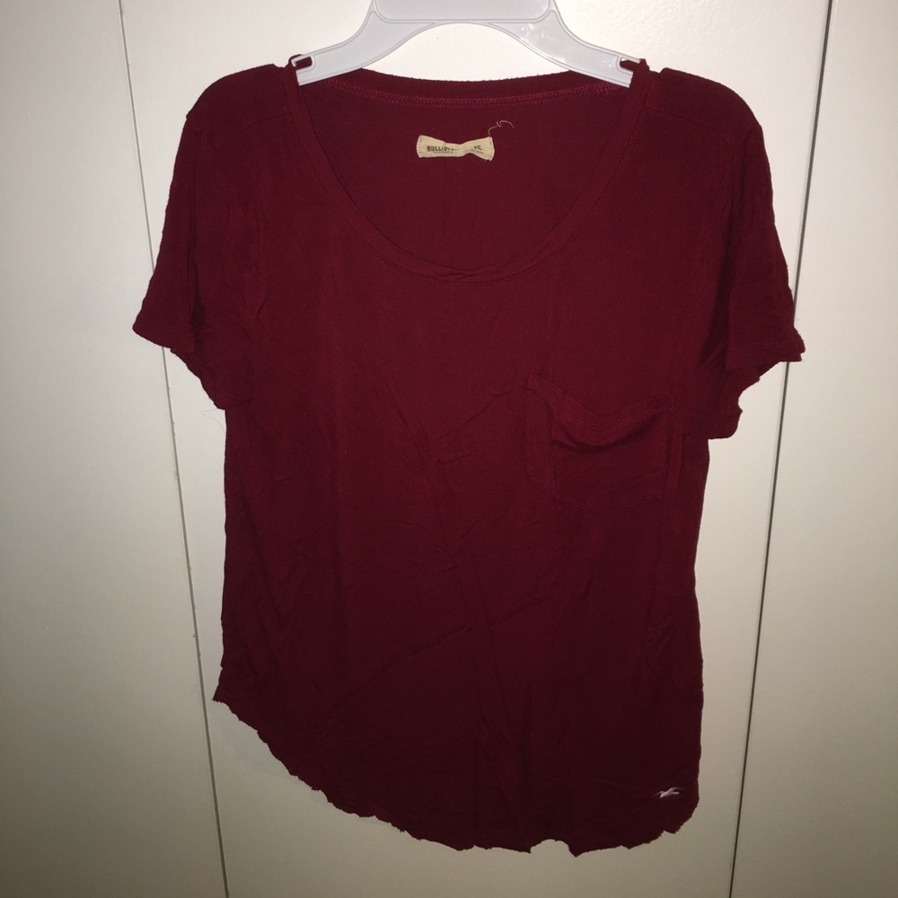 Red Pocket Tee