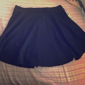 Black Skater skirt