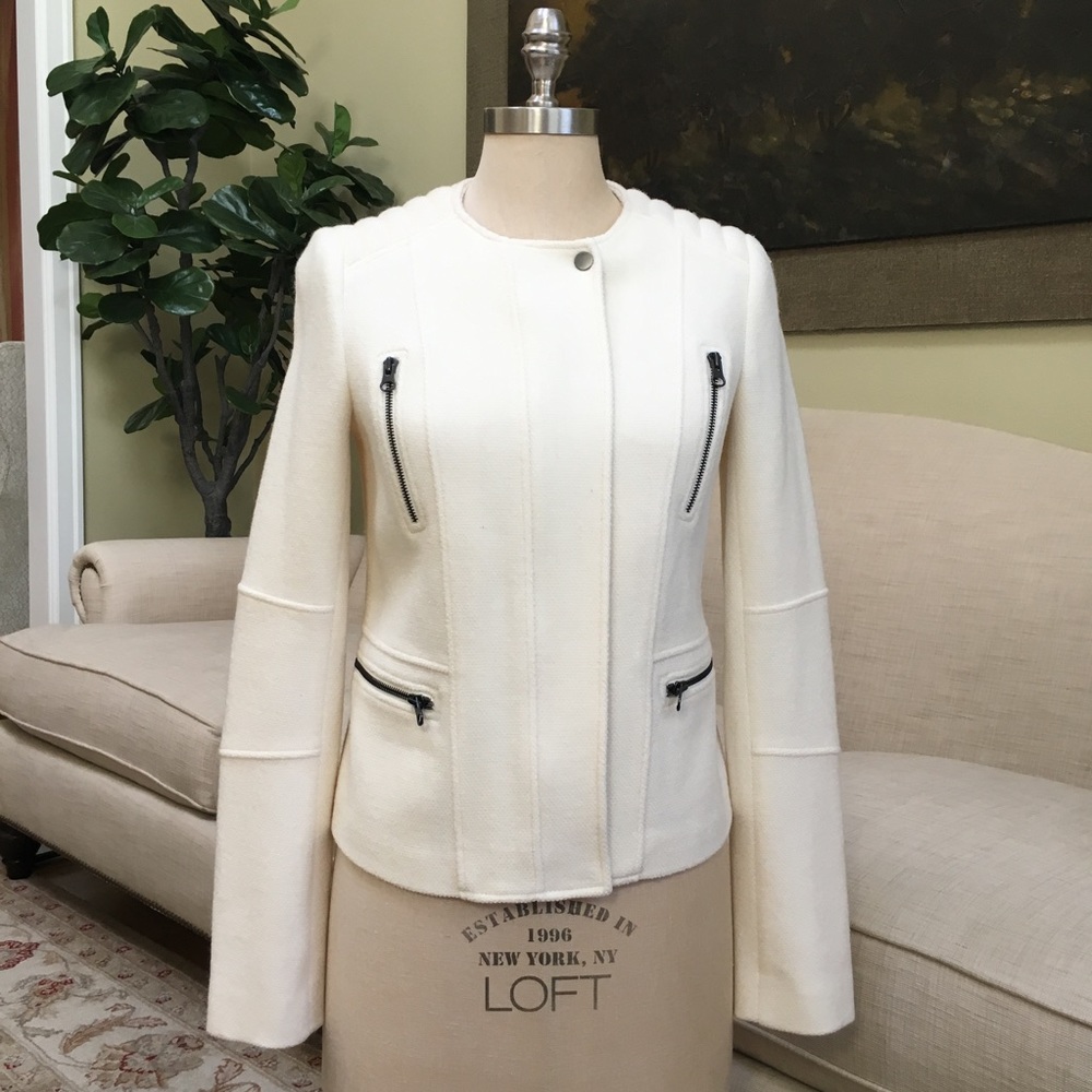 Vince Boucle Moto Jacket