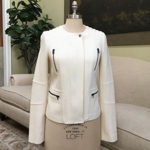 Vince Boucle Moto Jacket