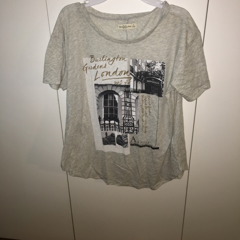 Grey Burlington Gardens Tee