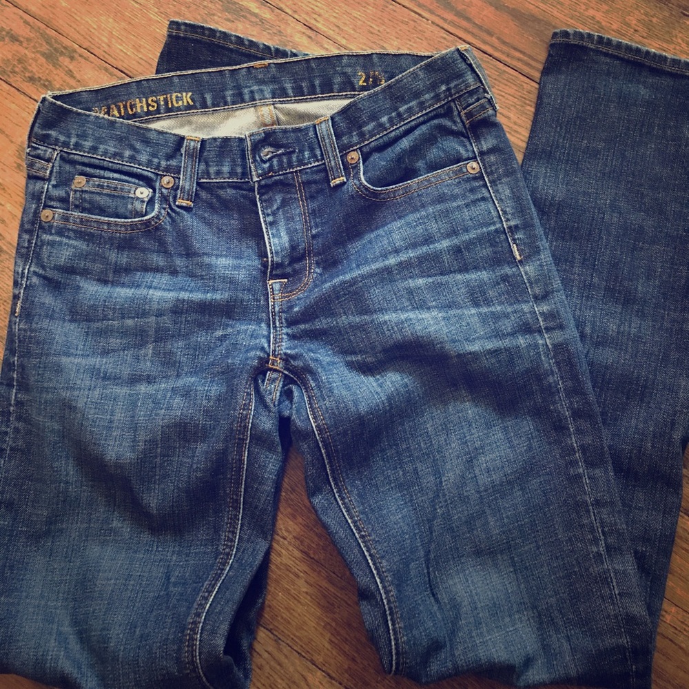 J. CREW Matchstick jeans