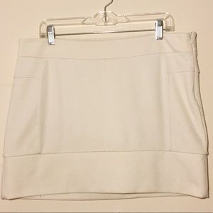 ‼️CLOSET CLEAR OUT‼️ Cream Mini Skirt