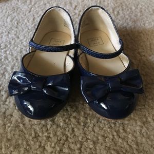Janie and Jack navy patent leather maryjane