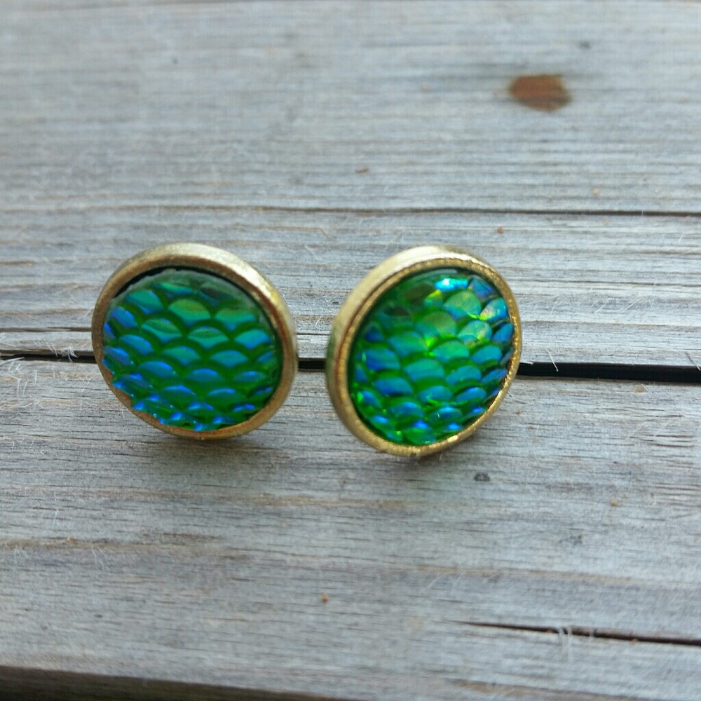 Mermaid Scale Earrings