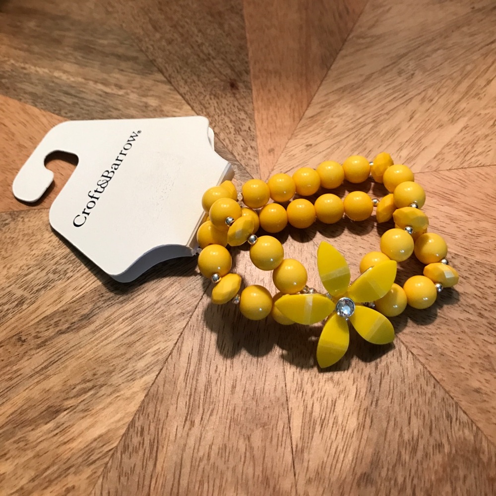 Croft & Barrow Yellow Bracelet