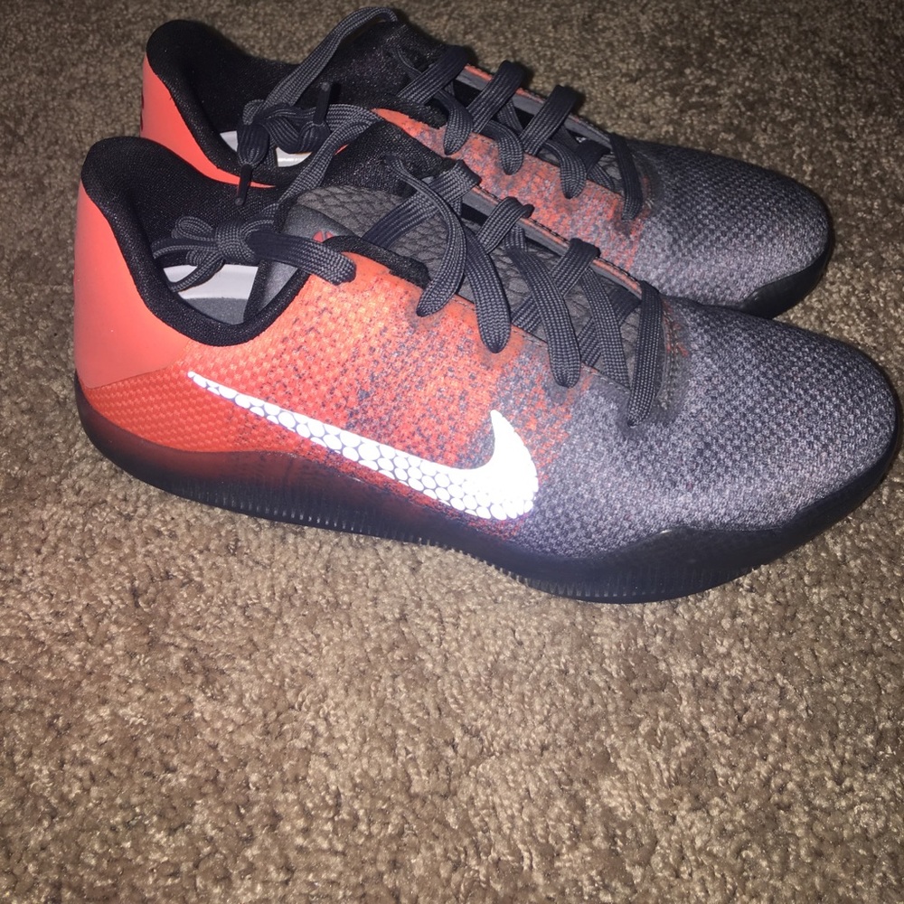 Nike Kobe XI 11 Elite Low "Easter" Grey & Orange