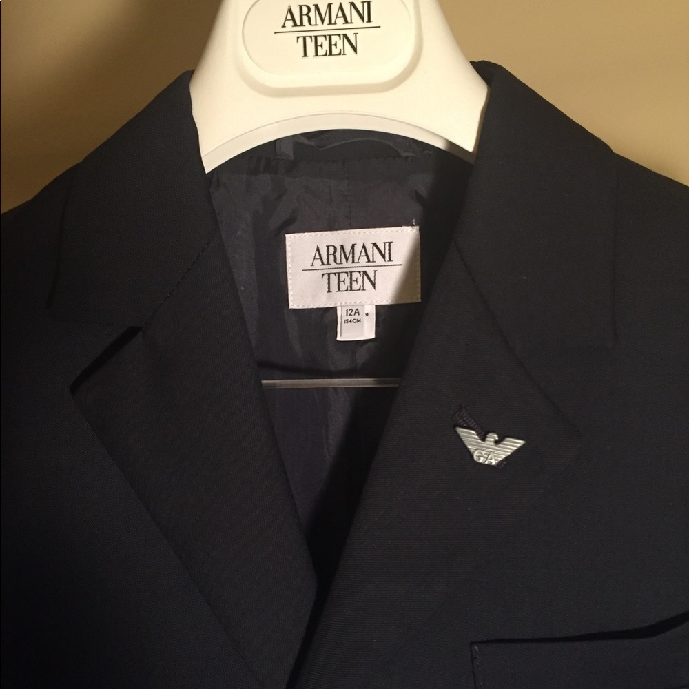 AX Armani Junior 2piece Black suite