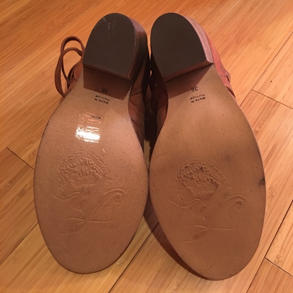 NWOT Free People 'Hybrid' Strappy Leather Bootie - Picture 7 of 8