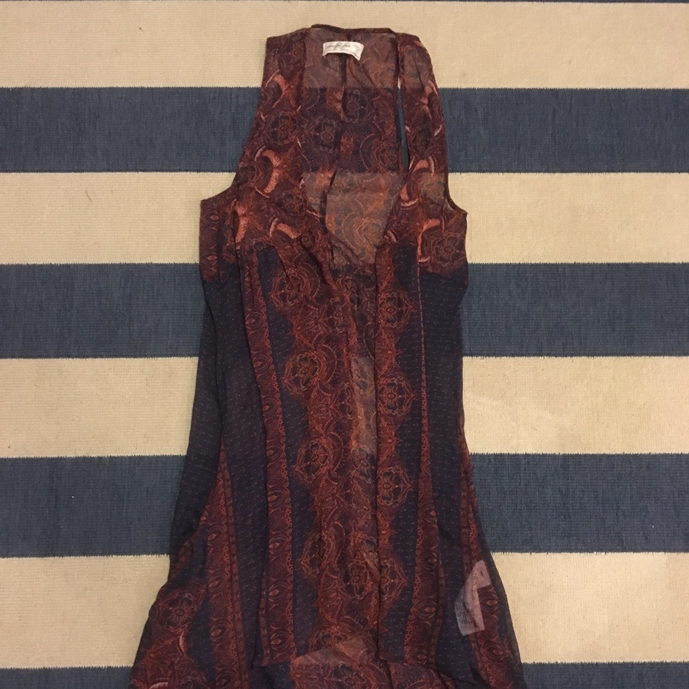 Duster vest