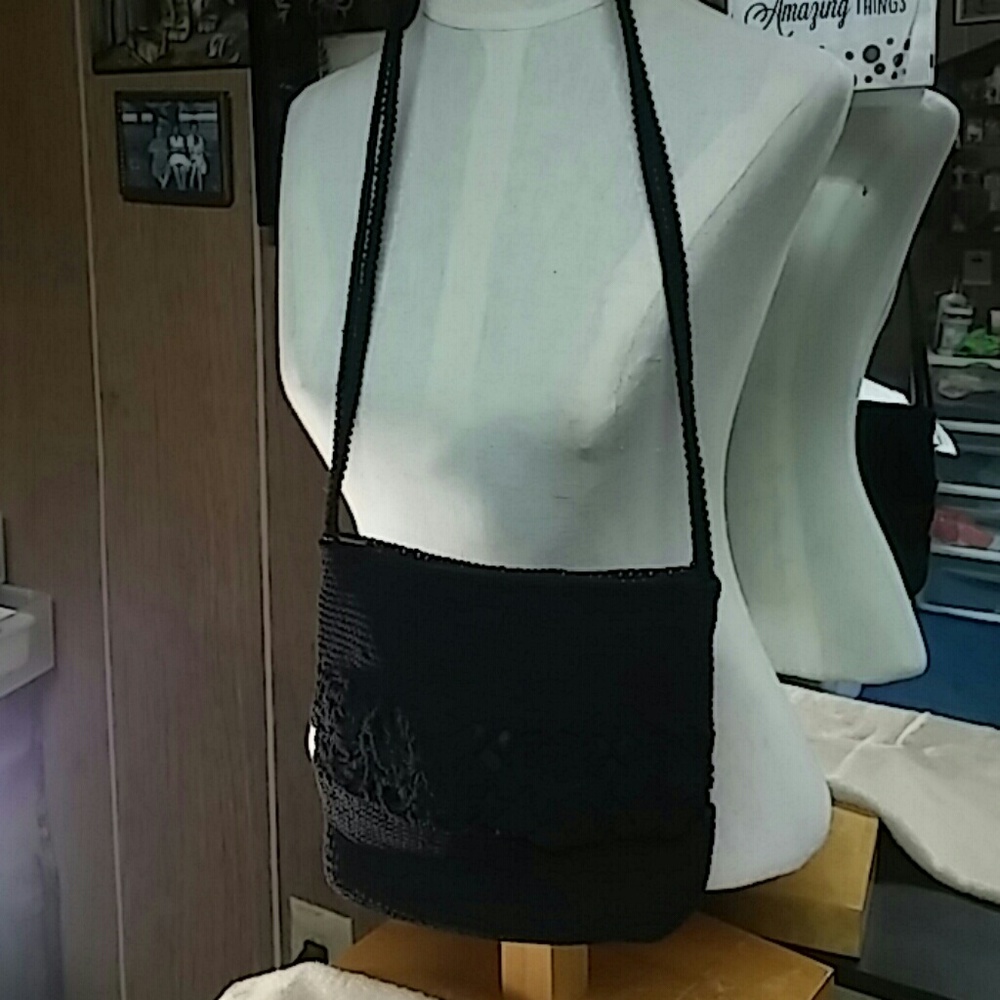 Crochet purse