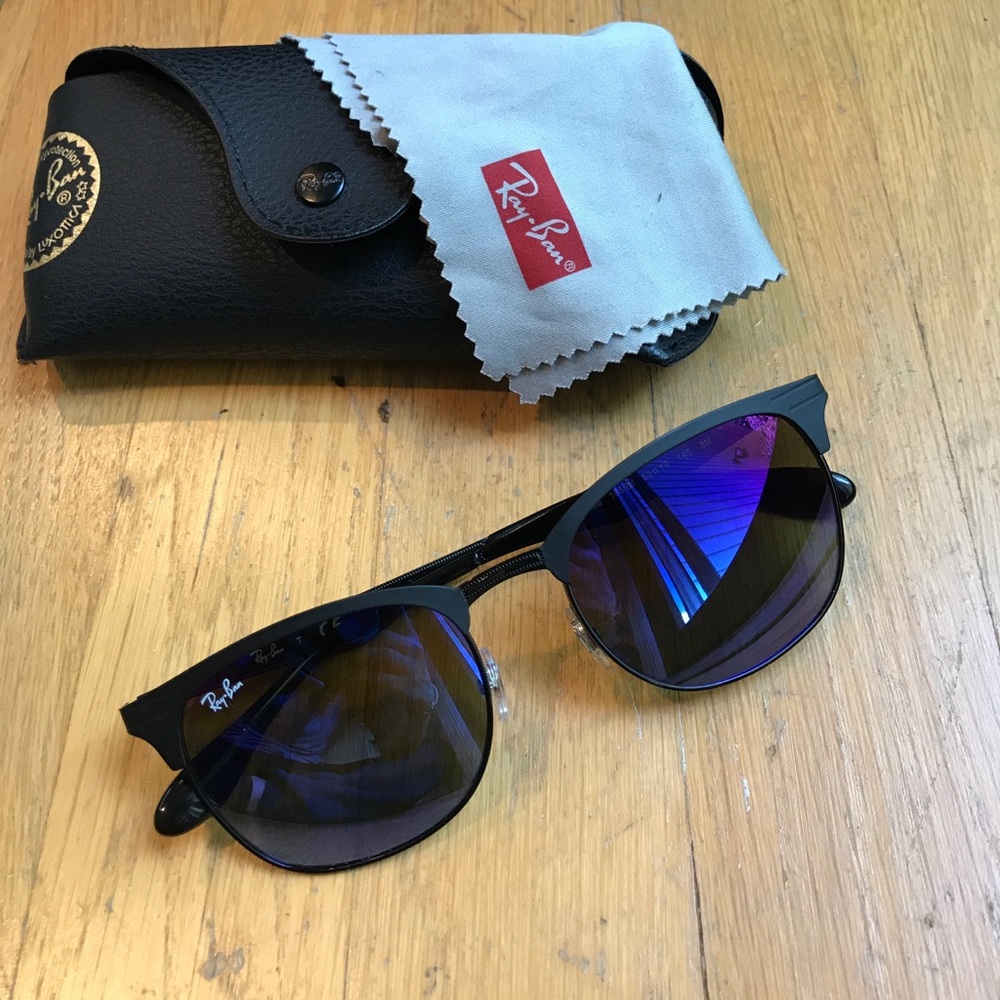Matte Clubmaster Sunglasses