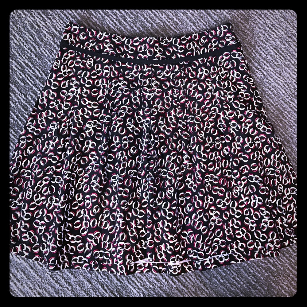 Anne Taylor Loft box pleat skirt