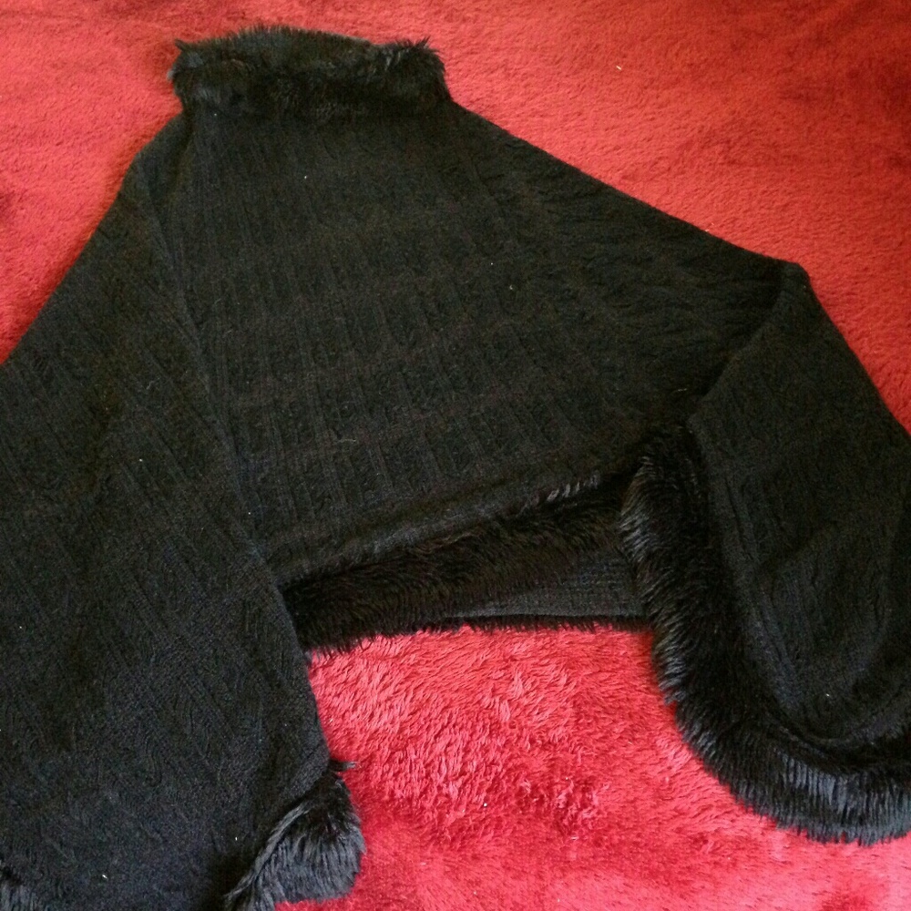 Super soft  sweater poncho
