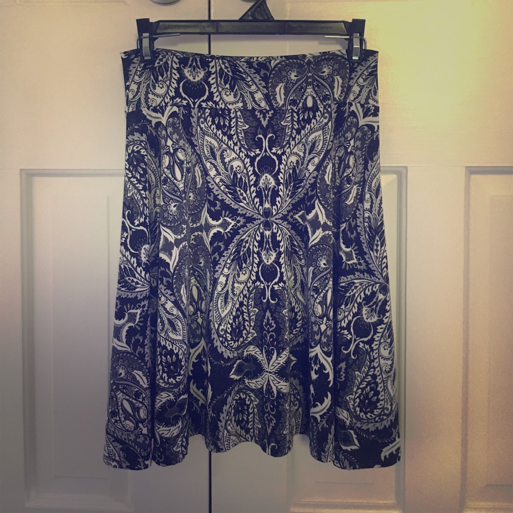 LuLa Roe Azure skirt