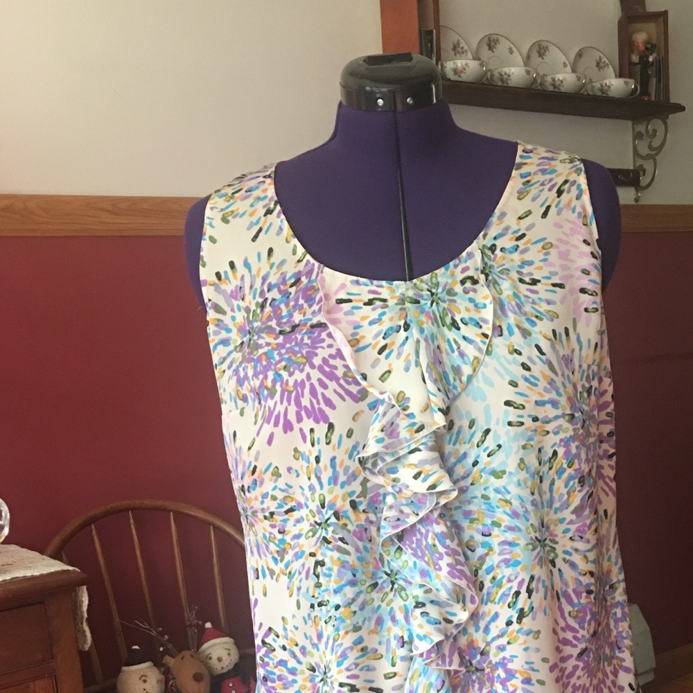 Multicolored tank!