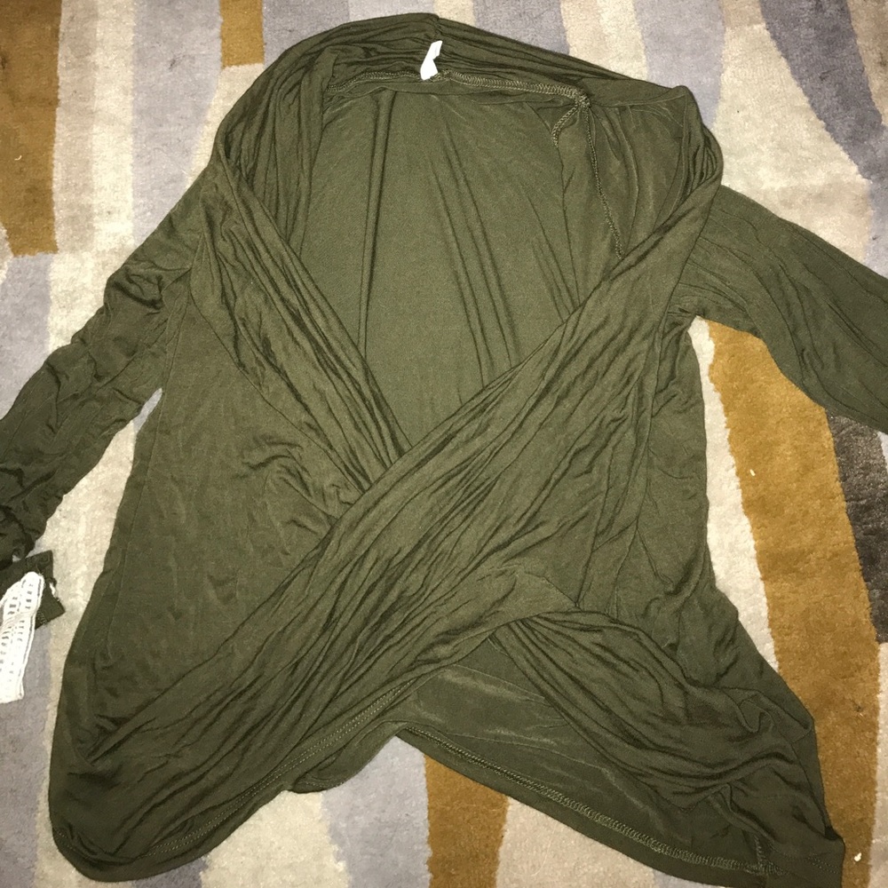 Green sweater
