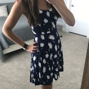 Old Navy Navy Blue Swing Dress XS