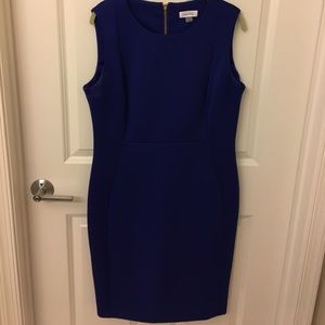 Indigo Calvin Klein dress size 14