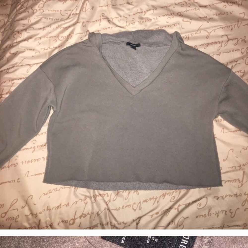 Crop hoodie