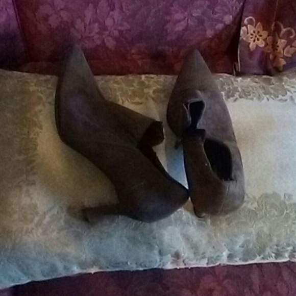 Suede knee-high boots - Picture 4 of 4