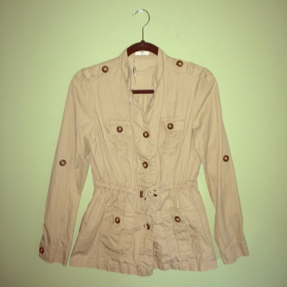 Tan multi functional jacket - Picture 1 of 8