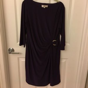 Plum Kasper dress size 14