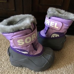 Toddler girl Sorel snow boots