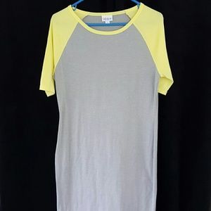 LuLaRoe Julia Raglan sleeves EUC