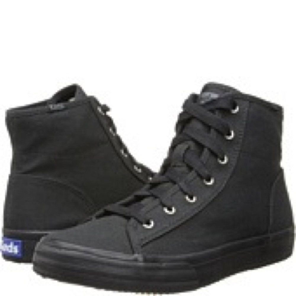 Black high top keds