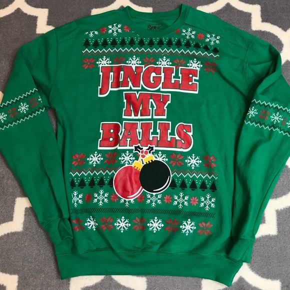 spencers gifts Other - Men's Ugly Christmas sweater jingle my balls