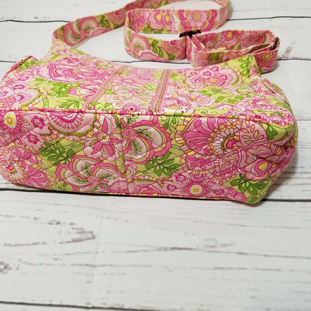 Vera Bradley Petal Pink On The Go Crossbody Bag - Picture 3 of 5