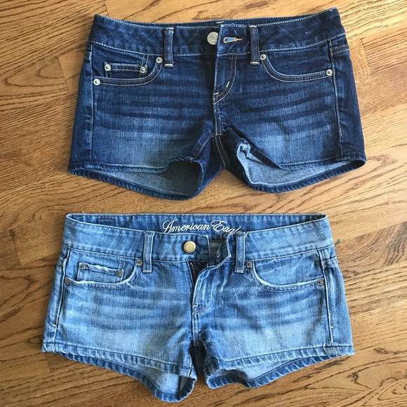 2 PAIRS of American Eagle short shorts - Picture 1 of 5
