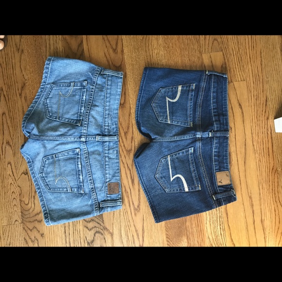 2 PAIRS of American Eagle short shorts - Picture 4 of 5