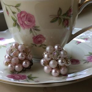 Vintage clip earrings