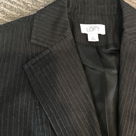 Formal denim like pin striped suit - like new! - Picture 2 of 4