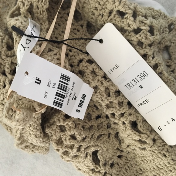 Tan Crochet Bodysuit - Picture 4 of 4