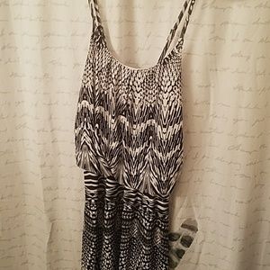 Black and White Maxi