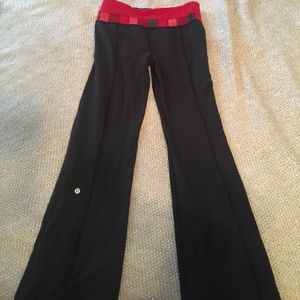Lululemon gray flare leggings