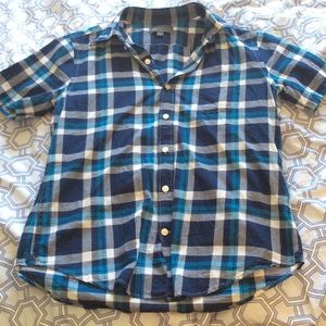 Men's Vince Short Sleeve Button Down Small