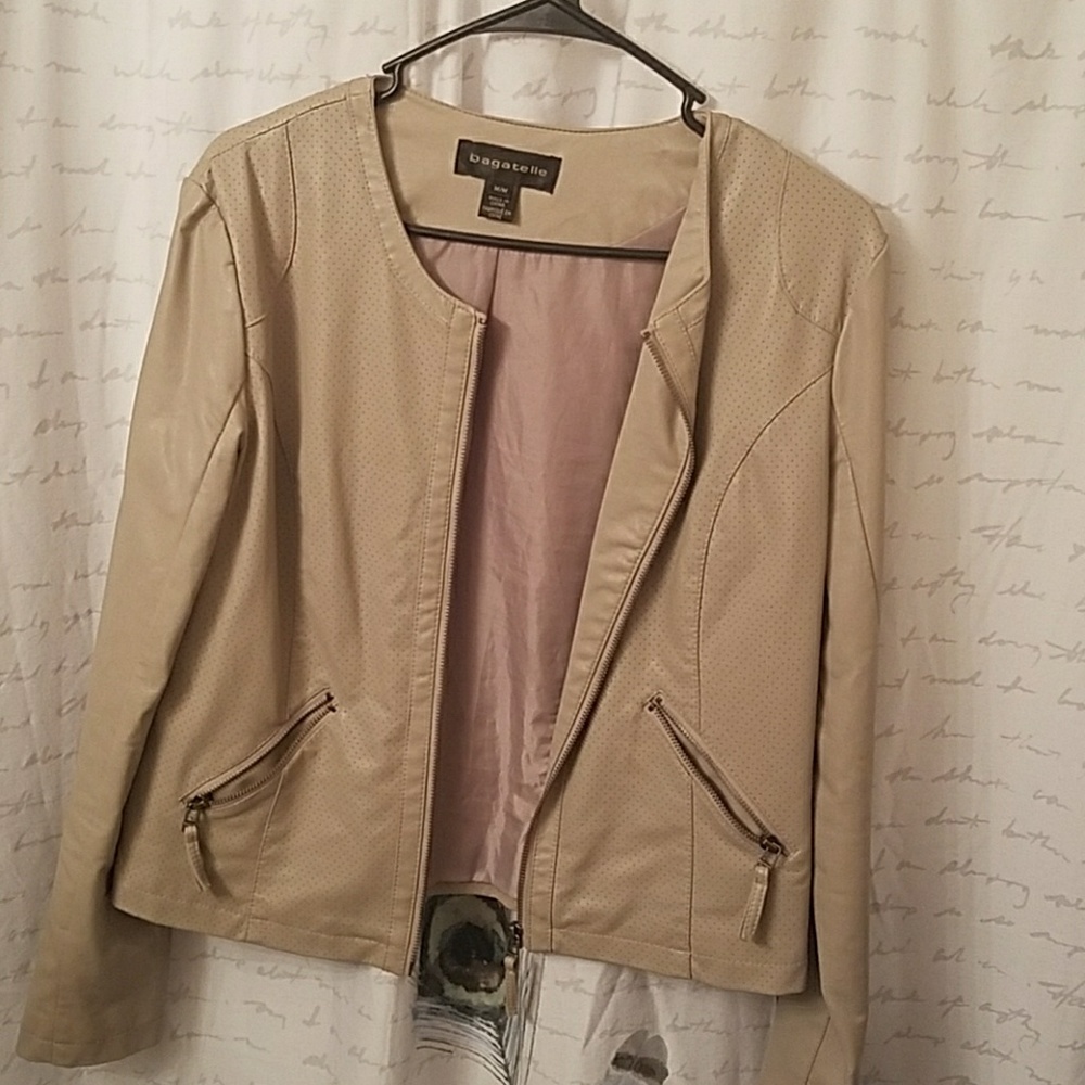 "Leather" jacket