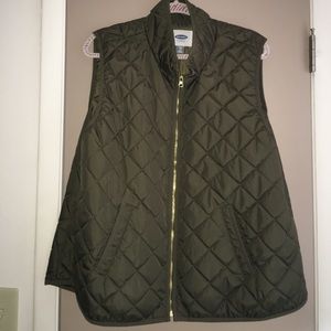 Olive Green Vest