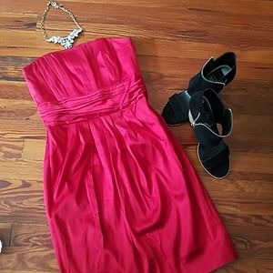 WHBM red dress