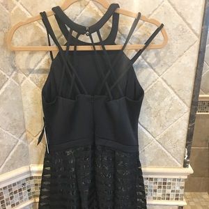 Guess cocktail fit and flare dress