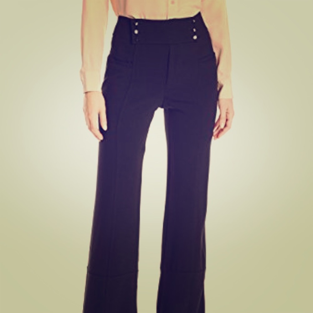 High waisted Nanette Lepore wool pants!! RARE! 💯